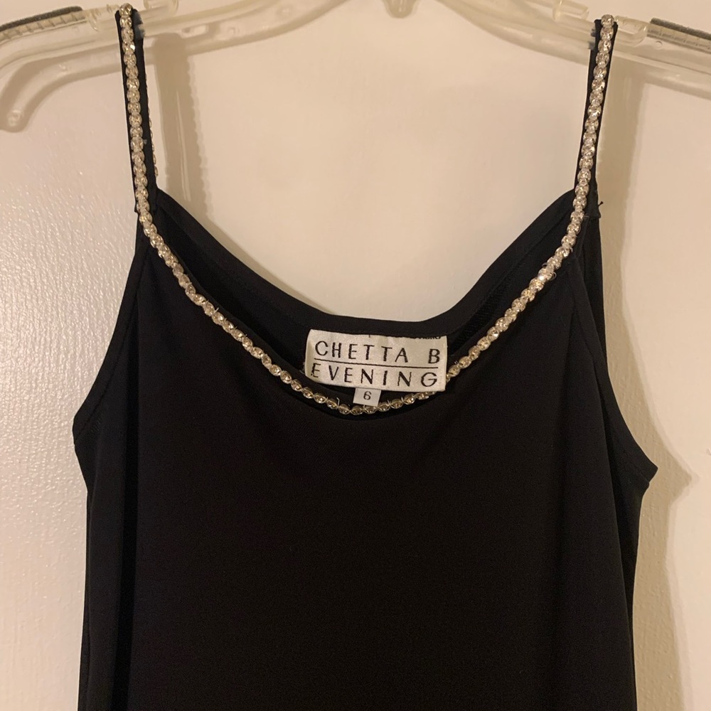 Black cocktail dress